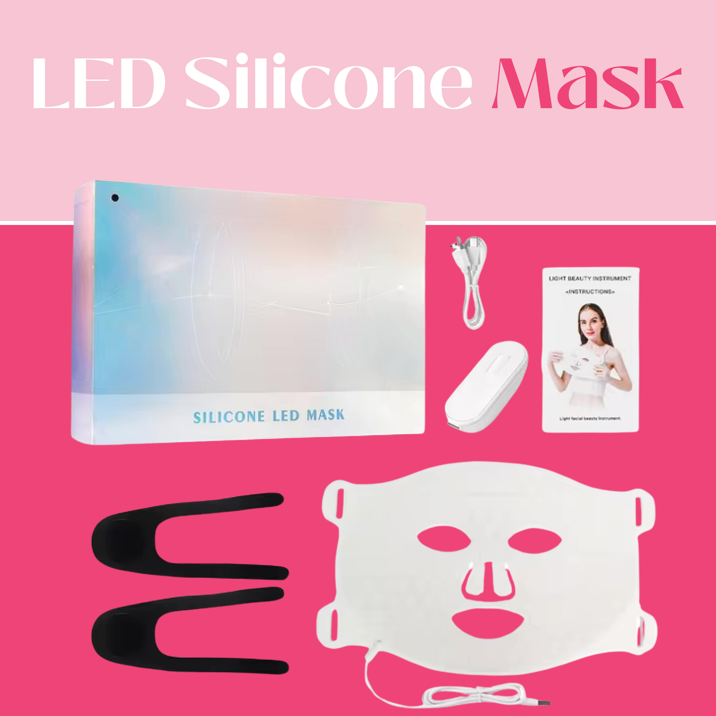 LED Silicone Mask